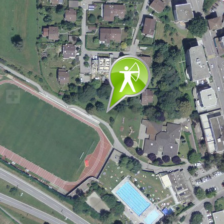 Mappa del centro sportivo Valgersa