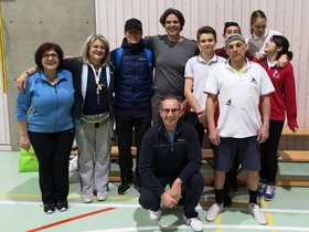 Allenamento con Eero Maenpaa Naz. Finlandese